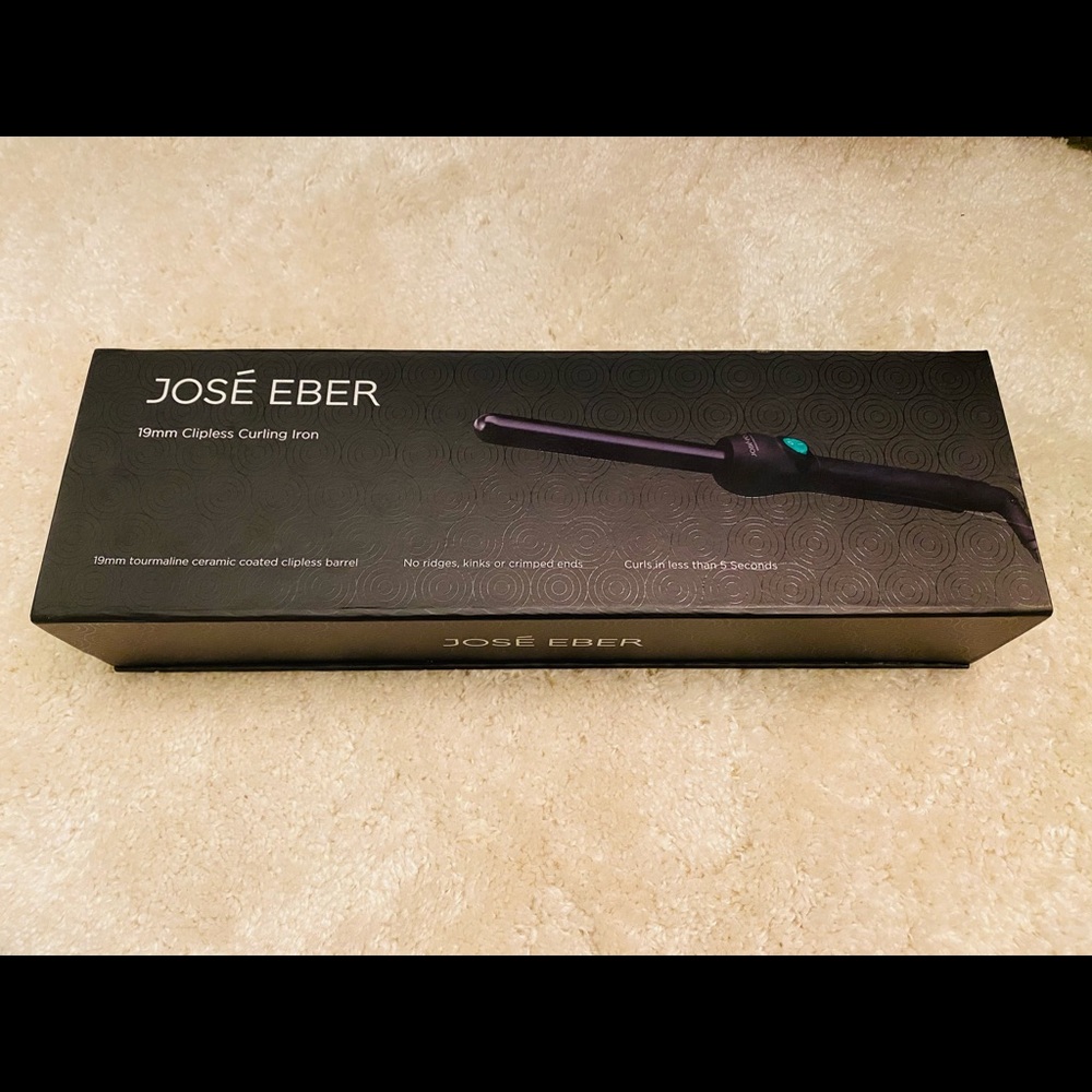Jose Eber 19mm clipless curling iron, BRAND NEW!